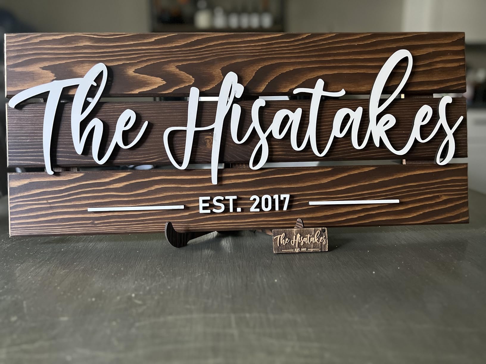 Where Our Story Begins - Personalized Family Wood Sign