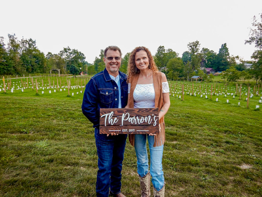 Where Our Story Begins - Personalized Family Wood Sign